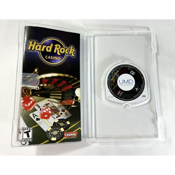 Hard Rock Casino Sony PSP 2007 PlayStation Portable Complete with Manual Tested - Picture 4 of 9